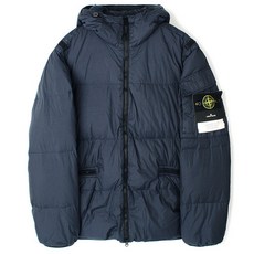 22FW 스톤 크링클랩스 후드 패딩 네이비 771540223