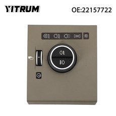 YITRUM 22157722 21482698 7421482698 7422157722 트럭 패널 조명 스위치 제어 장치 볼보 FM 420 FH5 유로 6, 1개