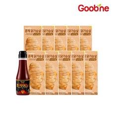 굽네 오리지널 훈제 슬라이스 100g10팩+볼케이노 소스 290g1병, 단품