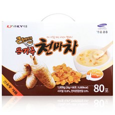 KY식품 콘플레이크 온가족 천마차 분말스틱형, 20g, 80개입, 1개