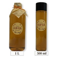 천연발효 사과식초 국내산 원액 100%, 1000ml, 1개