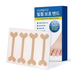 찐노마진몰 내성발톱밴드 내향성발톱 보호 교정 테이프 50매+2매, 1개
