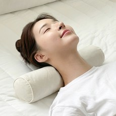 집앤콕 코튼 경추베개, 메밀 베이지, 1개