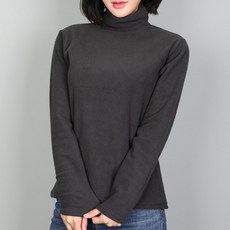 엑스트라스포티 마틸다 여성 하이넥 포근한 목폴라 터틀넥 티셔츠(Z0EY3LT033W)