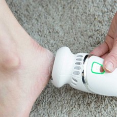 전동 발각질 굳은살 제거기 유리입자 흡입형 뒤꿈치 각질 제거 베베풋글라스 air