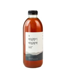 경남 하동 매실향 가득한 오리지널 수제 매실원액 선물용 매실청 1000ml, 1개, 1L