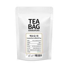 굿라이프365 하수오 백하수오 차 삼각티백 100개입 개당 2g, 1개