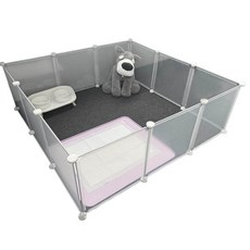 MrChuchu 寵物圍欄 12入, 1個, 透明