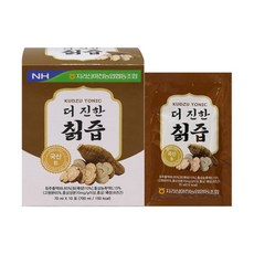 마시는수액 국내산 농협 더 진한 칡즙 파우치형, 1개