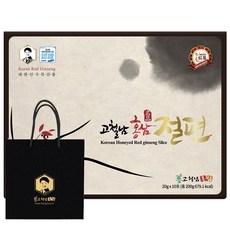 Kocheolnam Hongsam 禮盒型切片+購物袋, 200g, 2個