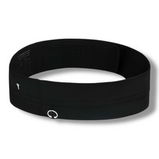 네가좋은 방수 조깅 휴대폰 러닝 벨트 벨크로 초경량 런닝 가방, 벨트형 블랙 1개, 1개