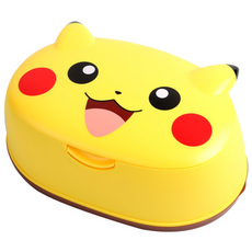 BUNNy LAND Pokemon造型濕紙巾盒, 混色, 1入