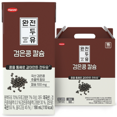 Whole Soymilk 高鈣黑豆奶, 190ml, 16個