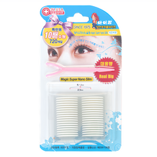 EyeCharm Super Nano Slim 720雙面雙眼皮貼, 1個, 單色