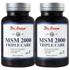 Dr.Brian ROETTGER MSM 2000三效錠, 120顆, 1.35g, 2罐