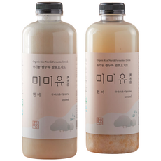유기농 쌀누룩요거트 미미유 현미 밥알동동 1000ml, 1개, 1L