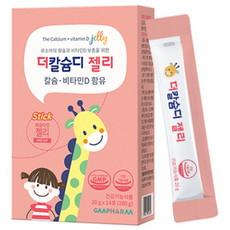 GMPHARM 孩童維他命D3含鈣果凍條 14包入, 280g, 1盒
