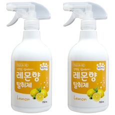 Interpet Korea 犬用除臭劑 檸檬味, 750ml, 2入