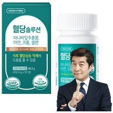 GREEN STORE 巴拿巴葉萃取&鋅鉻硒補充錠, 90顆, 1罐