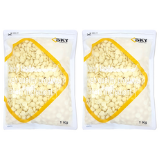 白巧克力豆, 2包, 1kg