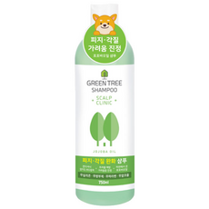 greentree 寵物狗用荷荷巴油洗毛精, 750ml, 1瓶