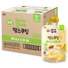 Iggoya 孩童副食品粥, 香蕉蘋果水梨口味, 100g, 10包