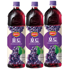 델몬트 포도 1.5Lx6펫, 1.5L, 12개