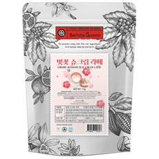BARISTA QUEEN 泡芙奶油櫻花拿鐵沖泡粉, 1kg, 1包, 1包