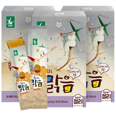 로지오가닉 목소리도 맑음 스틱형 젤리, 혼합맛(배/도라지), 100g, 3개