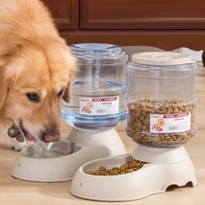 DING DONG PET 寵物大容量半自動餵食器 2種組, 混色, 1組