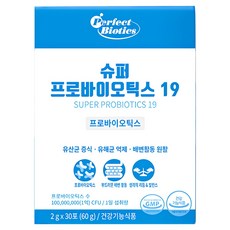 비타민마을 퍼펙트바이오틱스 슈퍼 프로바이오틱스19 생 유산균, 60g, 8개