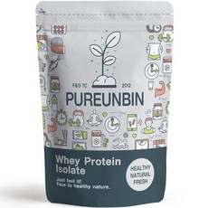PUREUNBIN WPI分離乳清蛋白粉 粉, 500g, 1組