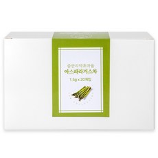 증안리약초마을 전통비법으로 덖은 아스파라거스 차, 1.5g, 1개, 20개입