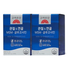 고려은단 관절&연골 MSM 글루코사민 90g, 90정, 2개