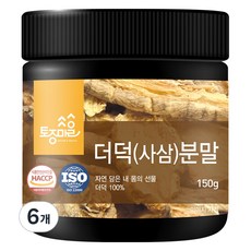 Tojongherb 沙參粉, 150g, 6個