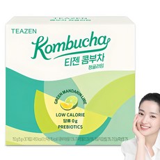 TEAZEN 茶禪 康普茶 青橘萊姆口味, 1盒, 5g, 30條