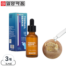 일양약품 문제성 손발톱 전문 리페어 세럼 영양제 토네일, 3개, 30ml 3개, 30ml