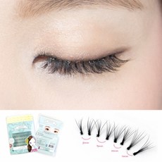 래쉬팝 핫세(포인트속눈썹) 인조속눈썹, 1개