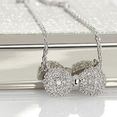 실버리본목걸이