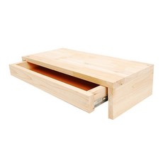 원목서랍형모니터받침대