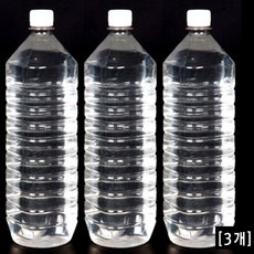 생수병 사각 3개, 화이트, 1500ml