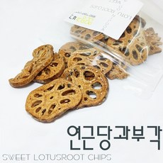 우진수산 연근당과부각 100g, 1봉