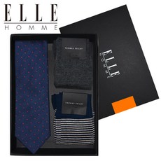 [ELLE HOMME] 엘르옴므 선물세트C-실크넥타이1＋신사양말2
