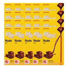 롯데 누드빼빼로 43g x 20개