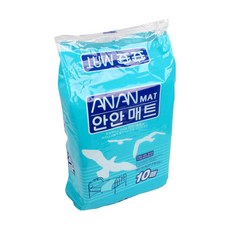 안안 위생매트 100매 기저귀매트, 10팩, 1box