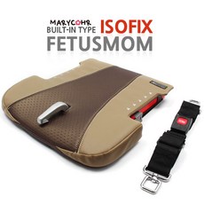 마리꼬 페투스맘 ISOFIX(카멜브라운) 안전벨트, 1개, 브라운