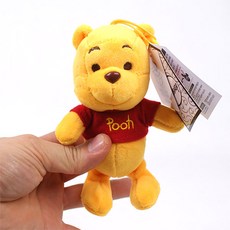 캐릭터 손난로 가방고리 모음, 곰돌이푸 15cm, 큐방(손난로)