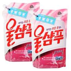 애경 울샴푸 오리지널 리필형, 1.3L, 2개