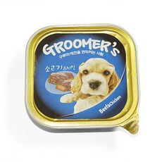 구루머스 애견간식 캔, 소고기&치킨 100g, 100g, 24개