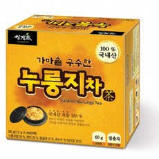 쌍계제다 김동곤명인 가마솥 누룽지차 40티백, 1.5/60, 40개